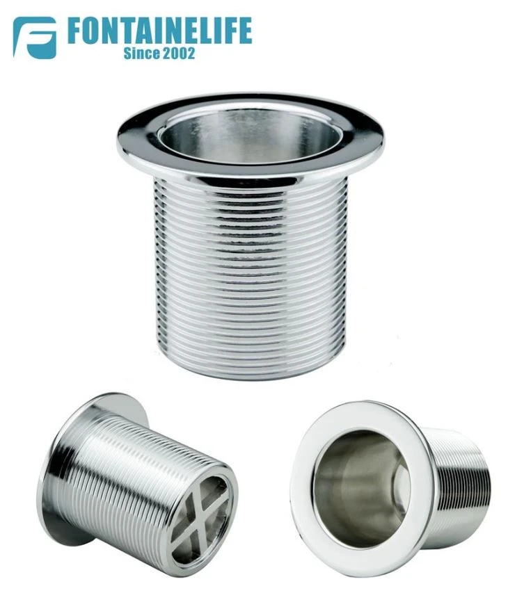 1-1/2" NPS Brass Chrome Drain