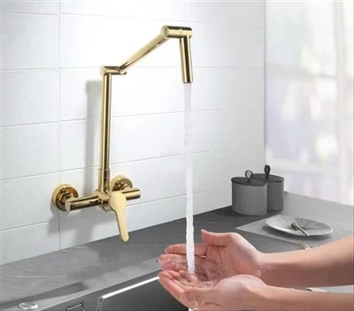 Faucet tal-kċina li jintlewa fuq il-ħajt